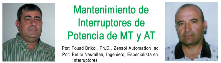 Mantenimiento de Interruptores de Potencia de MT y AT